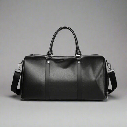 Large Capacity Travel Duffle Bag Durable Weekend Bag with Adjustable Shoulder Strap and Reinforced Handles