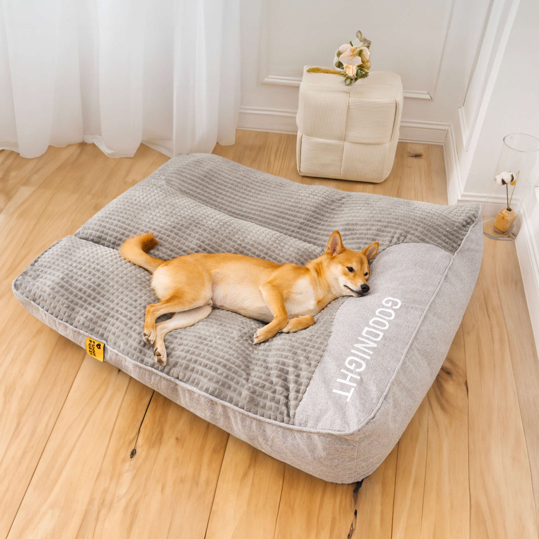 Large Dog Cushion Bed Thick Support Washable Cover Orthopedic Pet Pillow