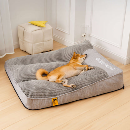Large Dog Cushion Bed Thick Support Washable Cover Orthopedic Pet Pillow