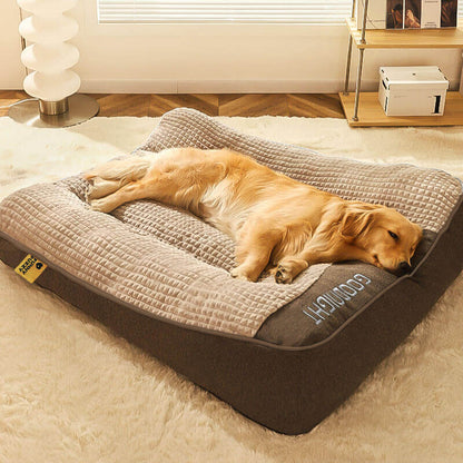 Large Dog Cushion Bed Thick Support Washable Cover Orthopedic Pet Pillow