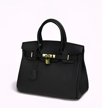 Large Elegant Handbag Women's PU Leather Spacious Shoulder Bag