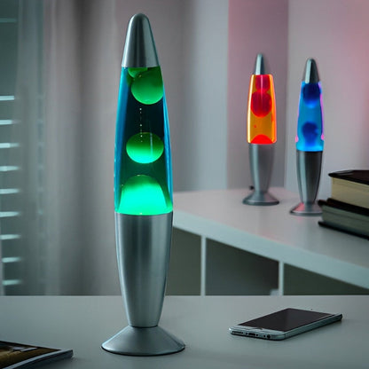 Lava Table Lamp Retro Modern Ambient Lighting Decorative Bedroom Living Room