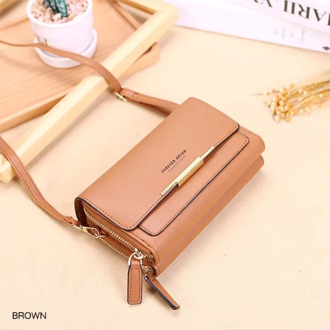Leather Crossbody Bag Everyday Occasions Elegant Practical