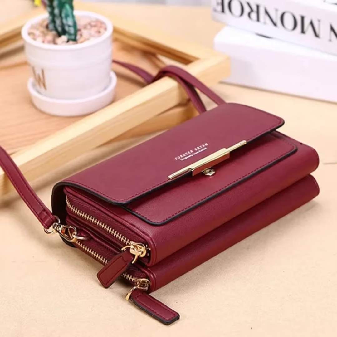 Leather Crossbody Bag Everyday Occasions Elegant Practical