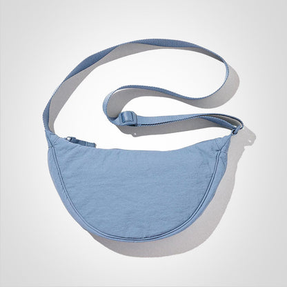 Lightweight Crossbody Shoulder Bag with Adjustable Strap Multi Pocket Everyday Travel Handbag