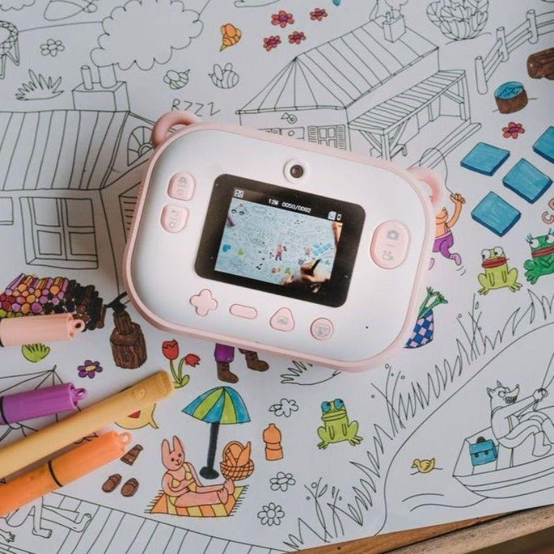 Lightweight Kids Instant Print Digital Camera with Built In Photo Printer