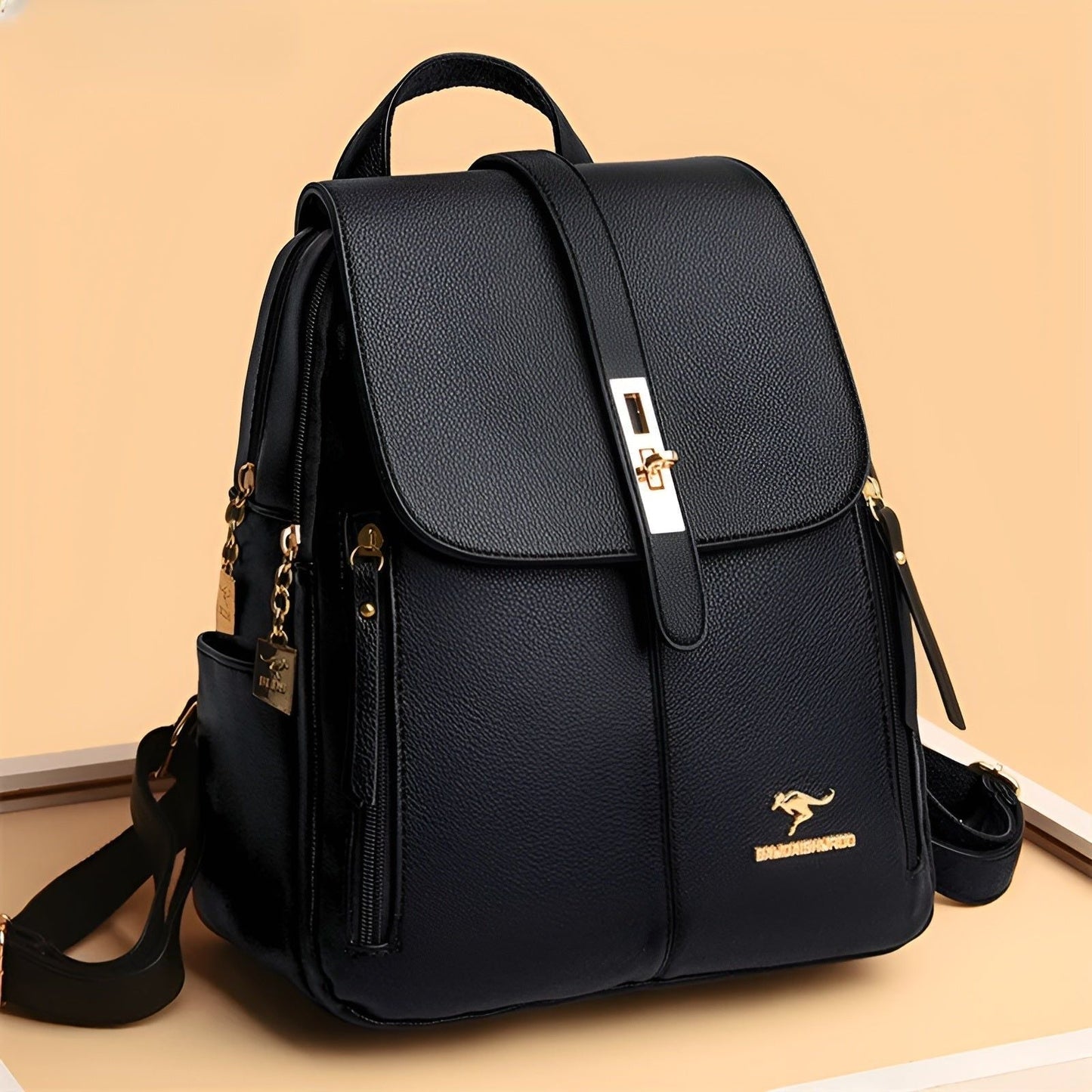 Lightweight Multi Pocket Backpack Adjustable Straps Large Capacity Travel School Bag