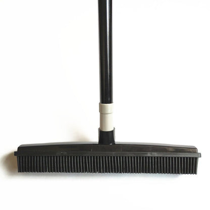 Lightweight Pet Hair Broom Long Handle Small Floor Sweeper