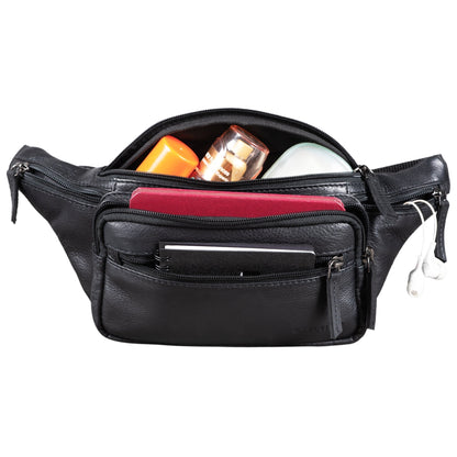 Lightweight Waist Bag Crossbody Belt Bag with Adjustable Strap and Multi Pocket Design