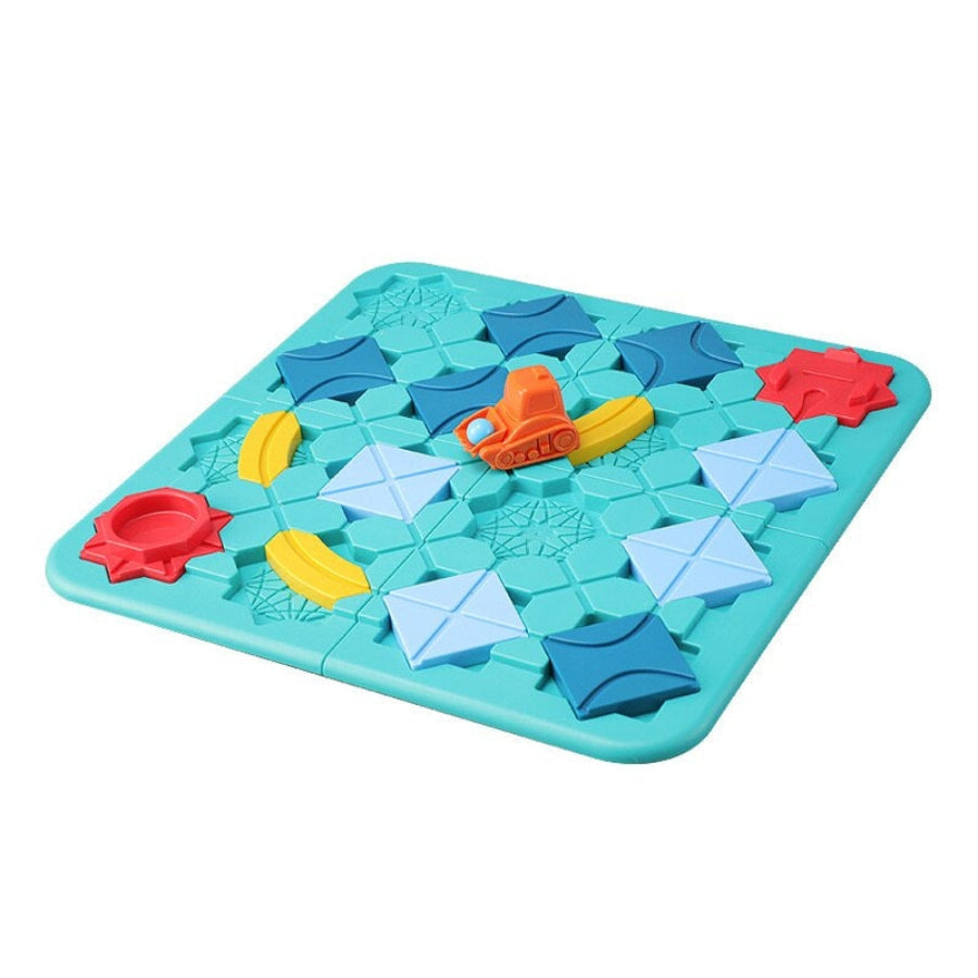 Logic Road Building Puzzle Game Ball Car Track Construction Toy