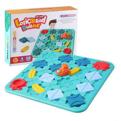 Logic Road Building Puzzle Game Ball Car Track Construction Toy