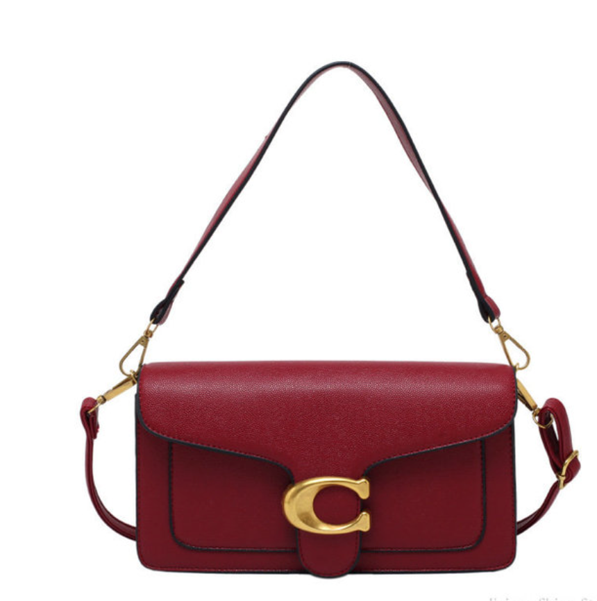 Luxury Vegan Leather Handbag Women's Stylish Designer Shoulder Bag