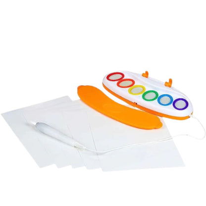 Magic Water Painting Set for Kids Color Changing Brush Mess Free Drawing Art Kit
