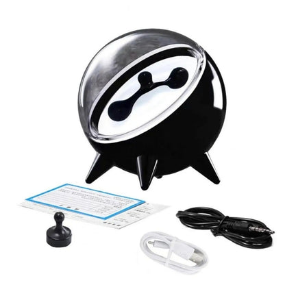 Magnetic Fluid Bluetooth Speaker LED Light Music Visual Display
