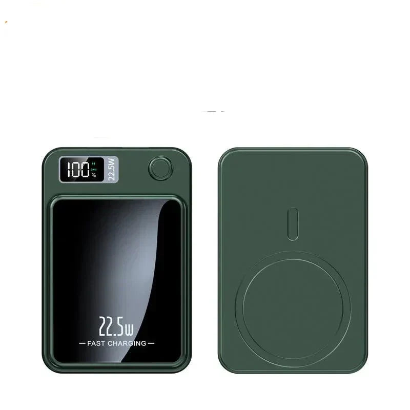 Magnetic Wireless Power Bank Fast Charging Compact Design