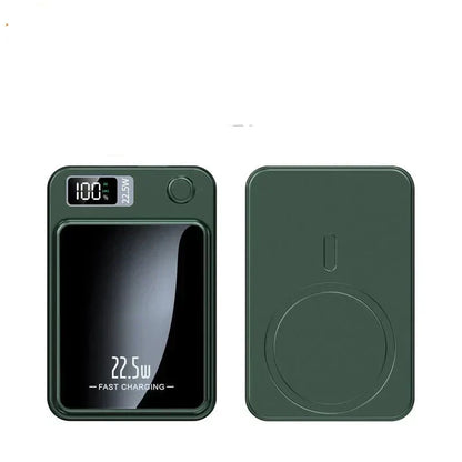 Magnetic Wireless Power Bank Fast Charging Compact Design