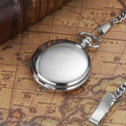 Mechanical Luxury Pocket Watch Classic Vintage Style Manual Wind Timepiece