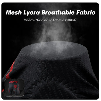 Men's Cycling Shorts Breathable Mesh Gel Pad Shock Absorbing