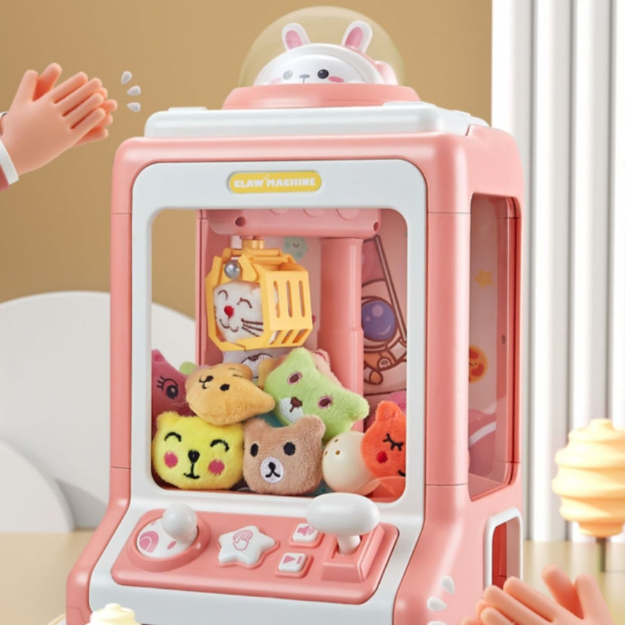 Mini Claw Machine Arcade Toy With Lights Music Wireless Remote