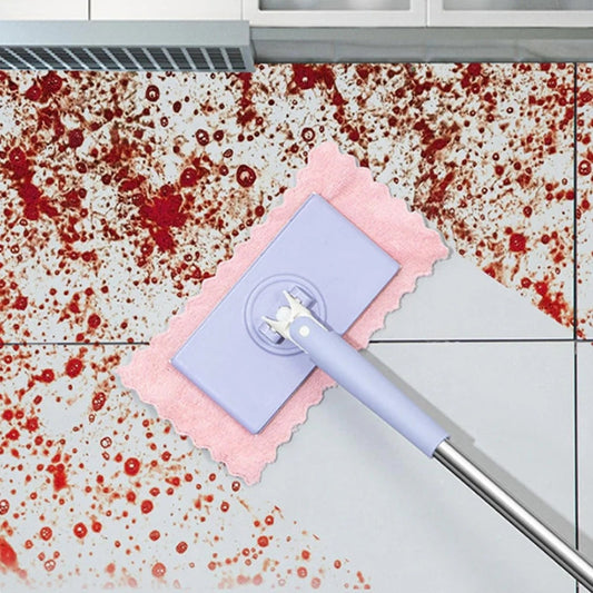 Mini Hands Free Mop with 360 Degree Rotating Head Compact Cleaning Mop