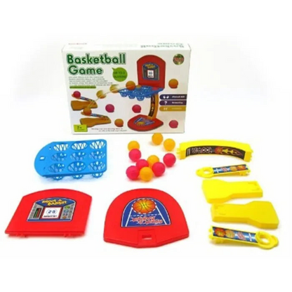 Mini Indoor Basketball Game Compact Tabletop Hoop Set