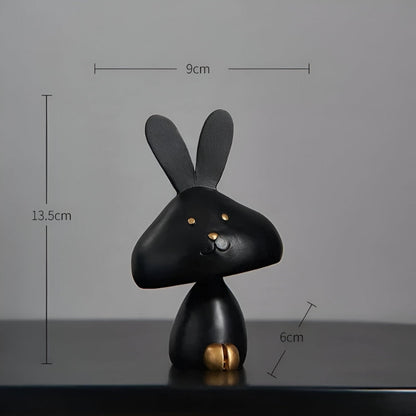 Minimalist Animal Sculptures Modern Home Decor Abstract Decorative Figurines
