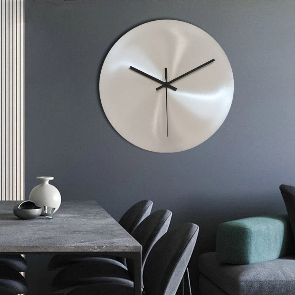 Minimalist Round Wall Clock Silent Modern Home Decor