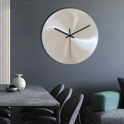 Minimalist Round Wall Clock Silent Modern Home Decor