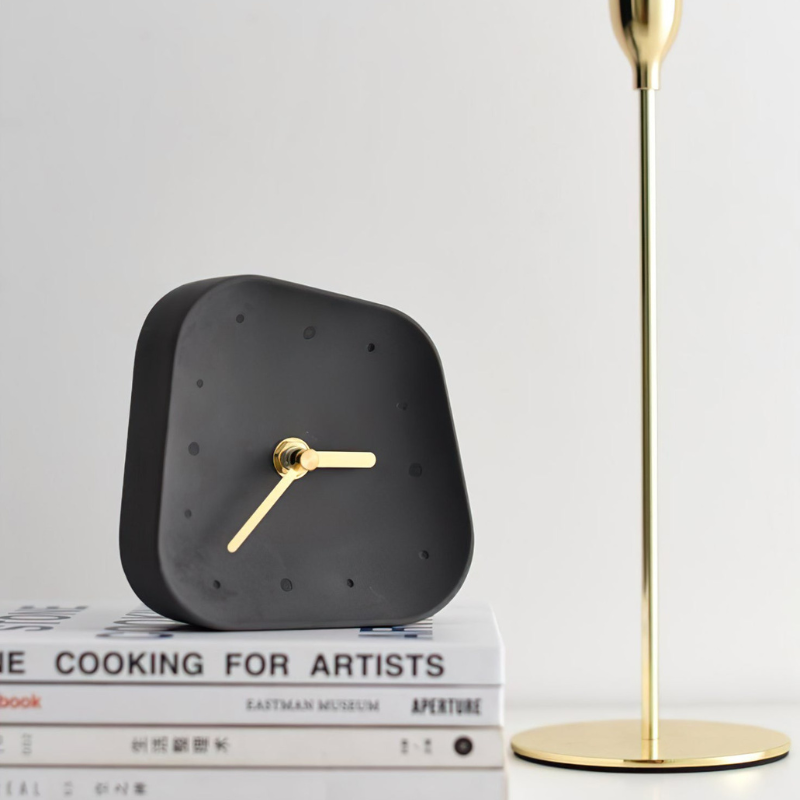 Modern Desk Clock Decorative Table Clock Minimalist Office Home Clock