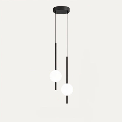 Modern Globe Pendant Light Elegant Hanging Ceiling Lamp for Bedroom Dining Room Living Room