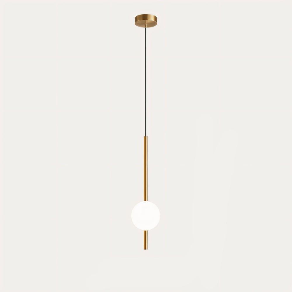 Modern Globe Pendant Light Elegant Hanging Ceiling Lamp for Bedroom Dining Room Living Room