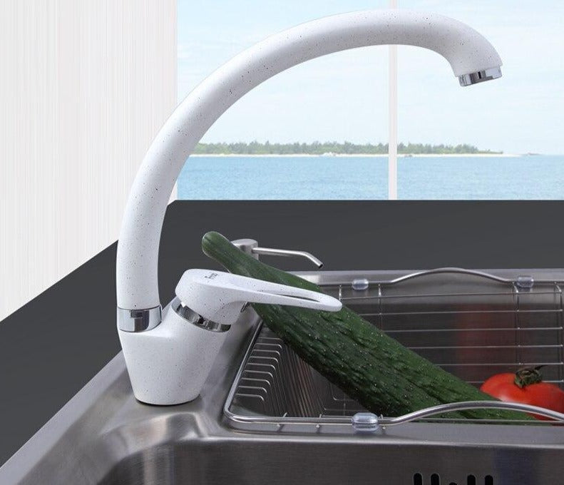Modern Kitchen Faucet Flexible Spout Stainless Steel Sink Mixer Tap