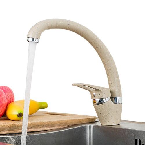 Modern Kitchen Faucet Flexible Spout Stainless Steel Sink Mixer Tap