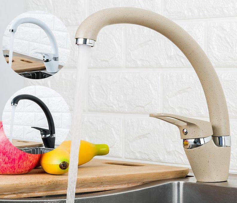 Modern Kitchen Faucet Flexible Spout Stainless Steel Sink Mixer Tap