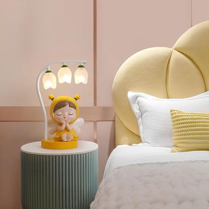 Modern LED Table Lamp Warm Soft Light Compact Bedside Desk Lighting