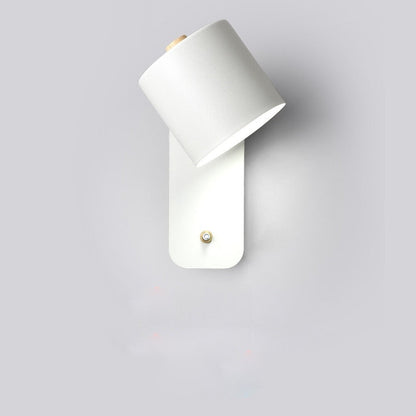 Modern LED Wall Lamp Switch Metal Design Indoor Lighting