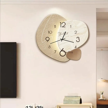 Modern Minimalist Wall Clock Elegant Decorative Wall Clock for Living Room Office Home
