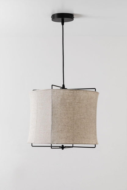 Modern Red Pendant Ceiling Lamp Minimalist Hanging Light Industrial Decorative Lighting