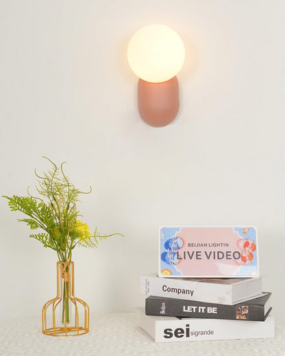 Modern Resin LED Wall Lamp Elegant Energy Efficient Wall Lighting