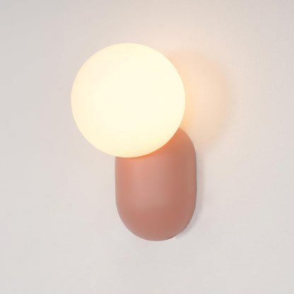 Modern Resin LED Wall Lamp Elegant Energy Efficient Wall Lighting