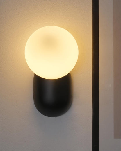 Modern Resin LED Wall Lamp Elegant Energy Efficient Wall Lighting