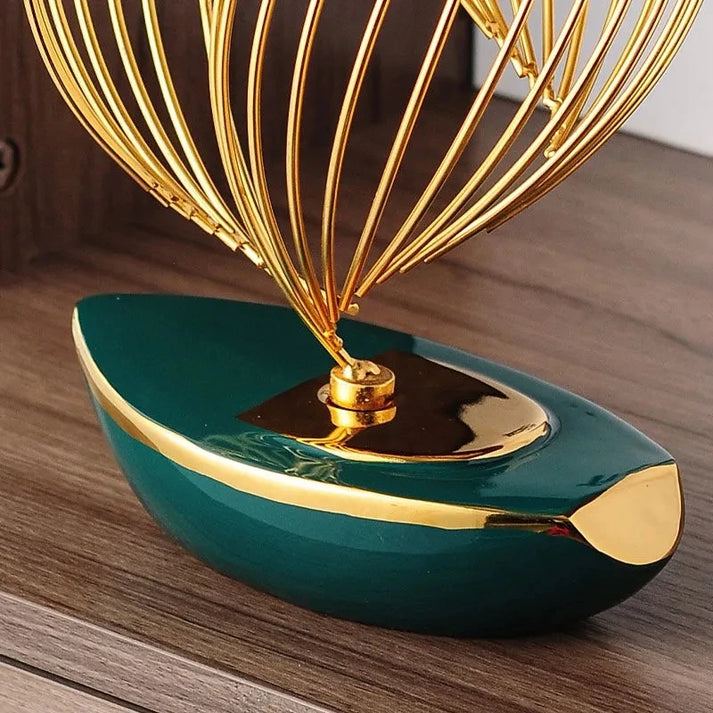 Modern Sailboat Sculpture Elegant Home Decor Accent