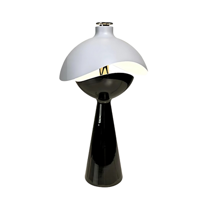 Modern Sculptural Table Lamp Layered Dome Design Wireless LED Ambient Bedside Lamp