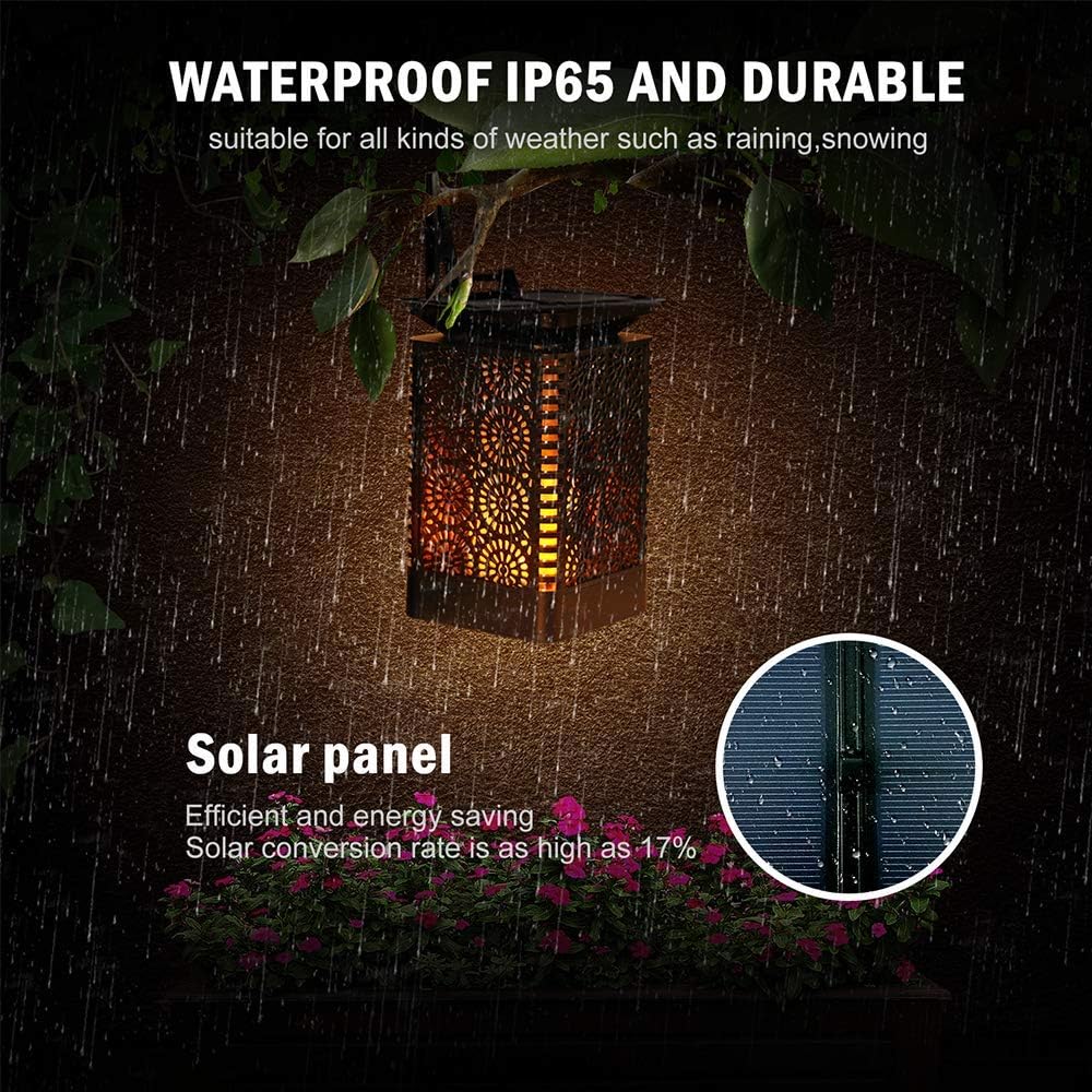 Modern Solar Garden Lantern LED Outdoor Decorative Solar Table Light