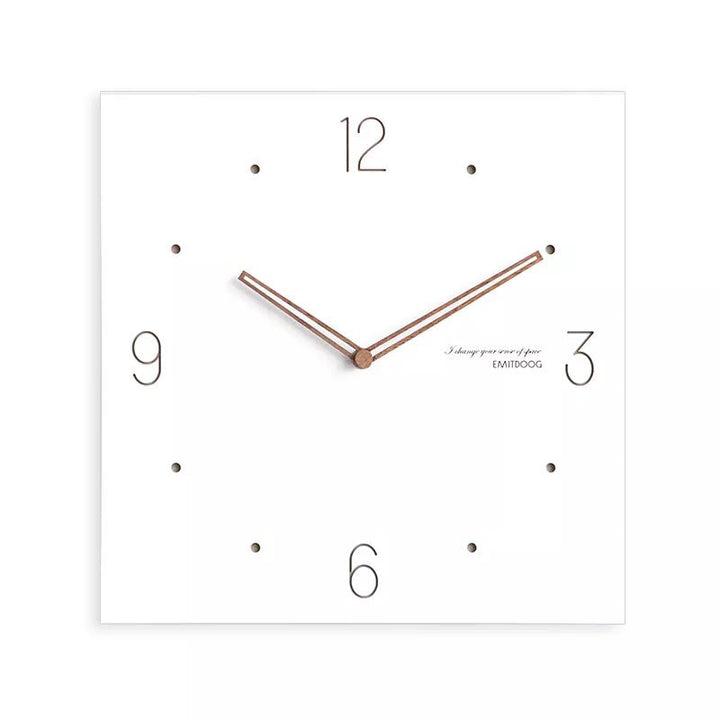 Modern Square Wall Clock Minimalist Large Display Living Room Office Decor