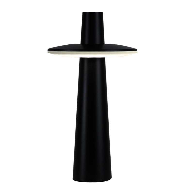 Modern Touch Sensor Table Lamp Unique Design Compact Bedside Desk Light