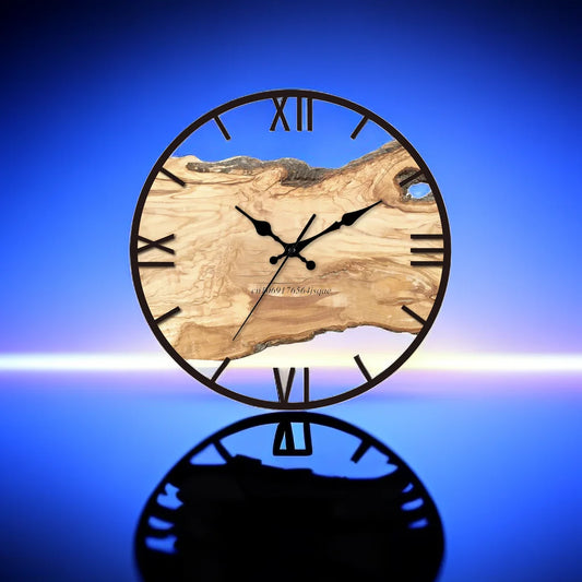 Modern Transparent Wall Clock Minimalist Decorative Wall Clock for Home and Office