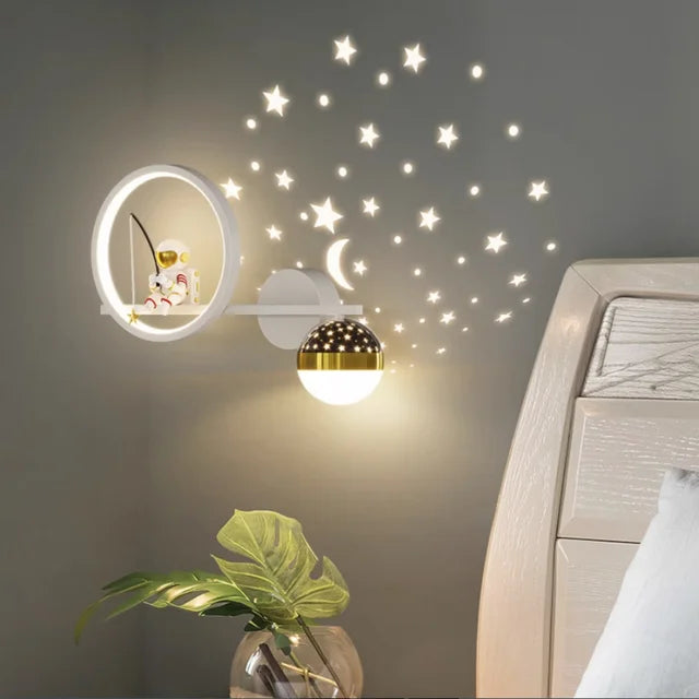 Modern Wall Light for Children’s Rooms – Soft Glow Night Wall Lamp