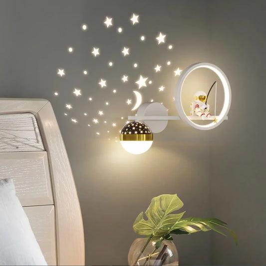 Modern Wall Light for Children’s Rooms – Soft Glow Night Wall Lamp