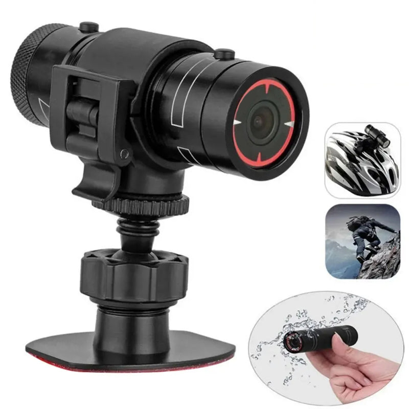 Motorcycle Helmet Action Camera Full HD Wide Angle Recording